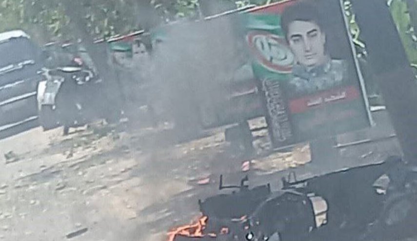 حملۀ پهپادی  اسرائیل در جنوب لبنان 