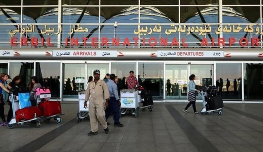 شنیده شدن صدای انفجار نزدیک فرودگاه «اربیل» عراق