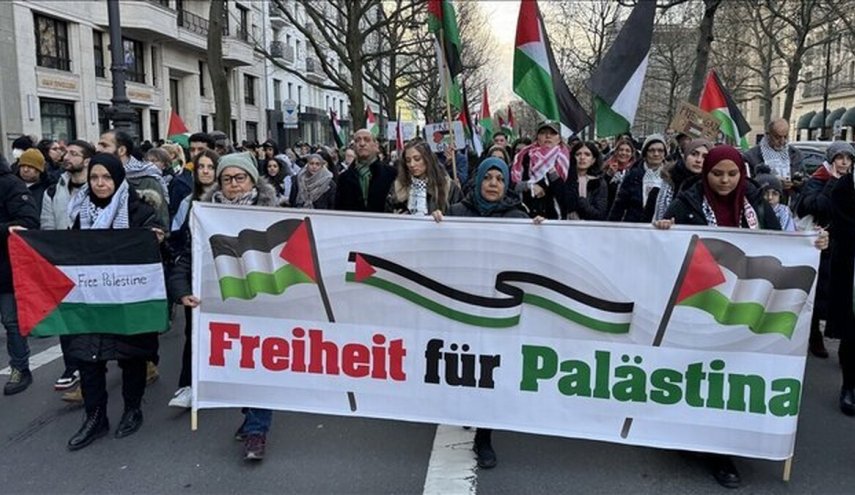 تظاهرات حامیان فلسطین در سوئد علیه جنایات رژیم صهیونیستی در غزه