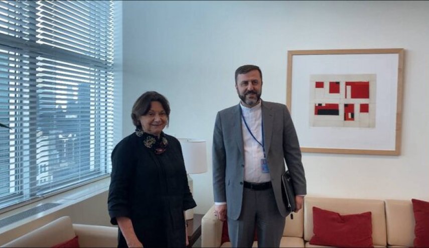 دیدار غریب‌آبادی با معاون سیاسی دبیرکل سازمان ملل در نیویورک
