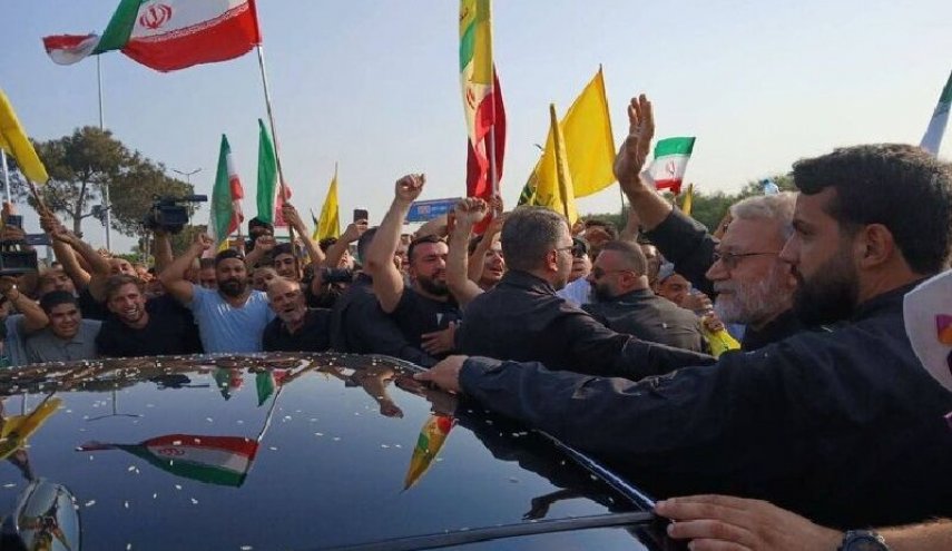 رسانه‌های صهیونیستی هدف از  سفر لاریجانی به بیروت را تقویت محور مقاومت اعلام کردند