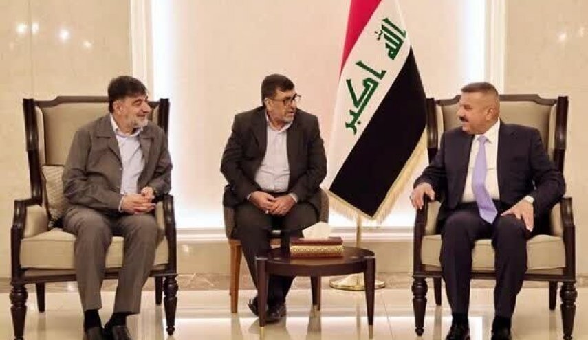 دیدار فرمانده کل انتظامی ایران با وزیر کشور عراق در بغداد