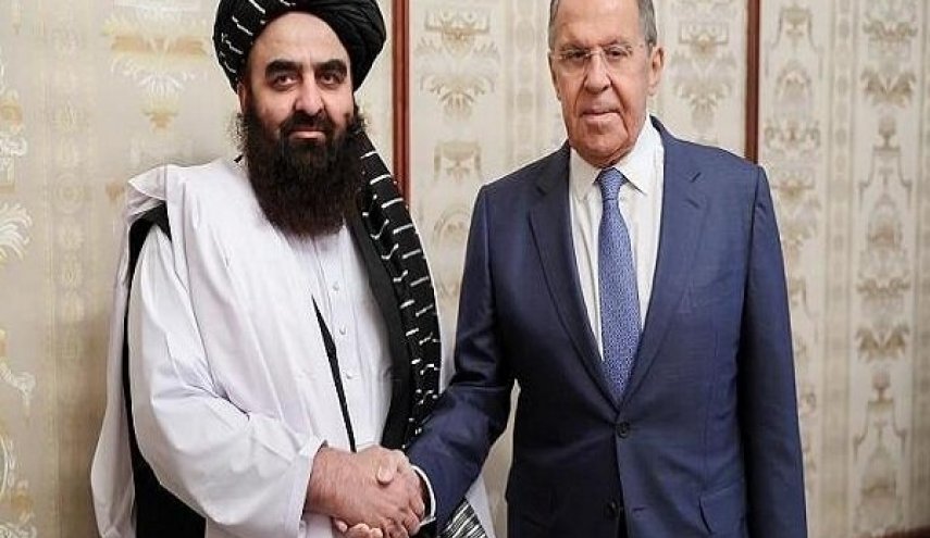 دیدار لاوروف و متقی در مسکو
