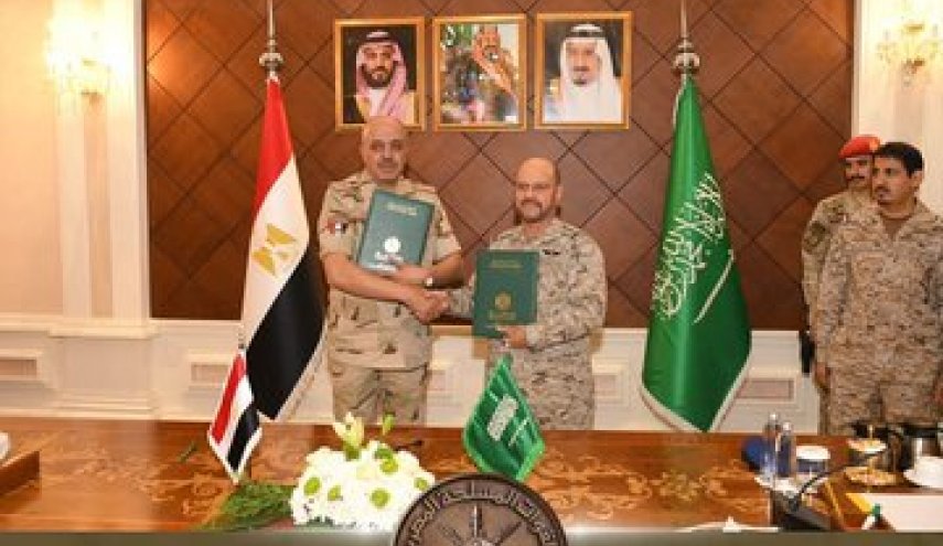 مصر و عربستان توافق همکاری نظامی امضا کردند