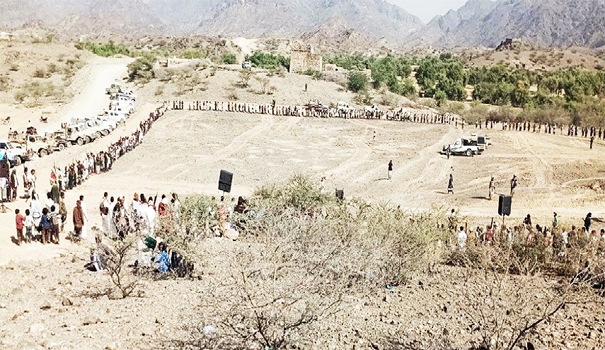قبائل جبل راس والعدين ومقبنة في الحديدة تُعلن النفير العام 