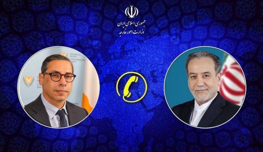 تماس تلفنی وزیر خارجه قبرس با عراقچی