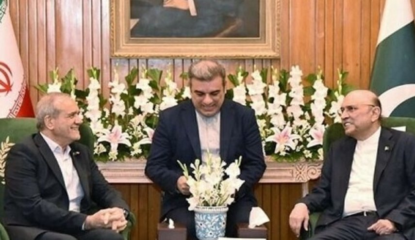 ارسال پیام حسن نیت رئیس جمهور پاکستان به رهبر معظم انقلاب و همبستگی با ملت ایران