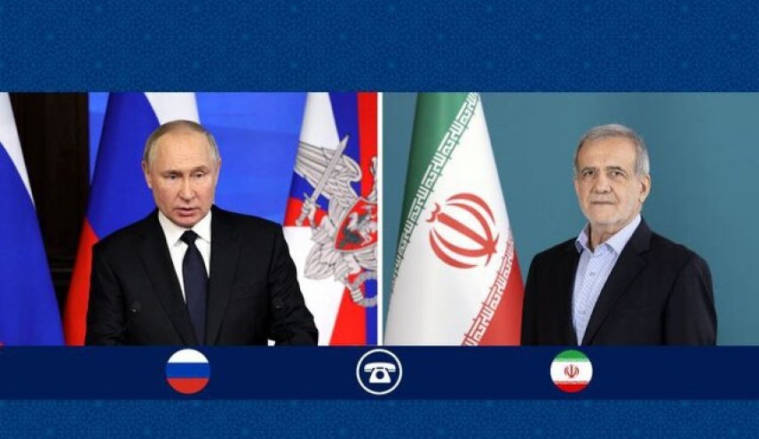 گفت‌وگوی تلفنی رؤسای جمهور ایران و روسیه درباره روابط دوجانبه
