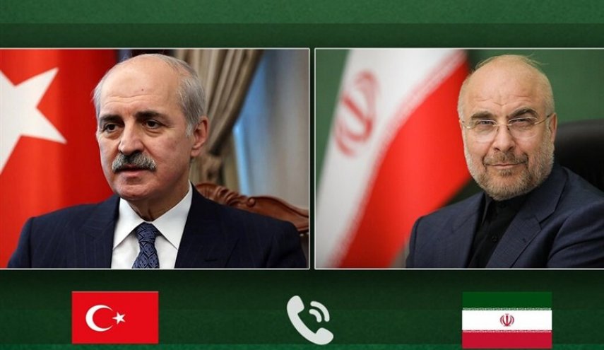 تماس تلفنی قالیباف و رئیس مجلس ترکیه درباره حوادث تروریستی اخیر
