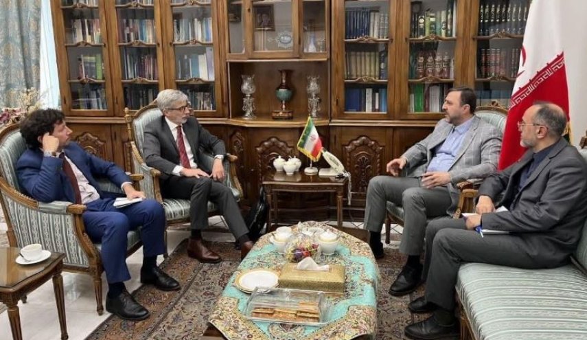 دیدار غریب آبادی با معاون وزیر خارجه نروژ ، سفیر فرانسه و رئیس بانک بریکس