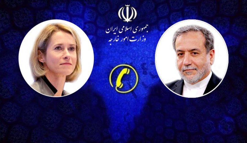 گفتگوی عراقچی با مسئول سیاست خارجی اتحادیه اروپا