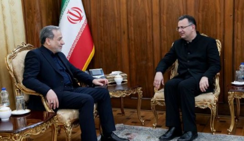 دیدار سفیر ایران در گرجستان با وزیر امور خارجه