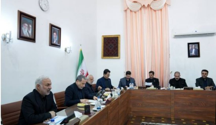 نشست مسئولان برگزاری مراسم تشییع رهبر شهید انقلاب اسلامی با عراقچی