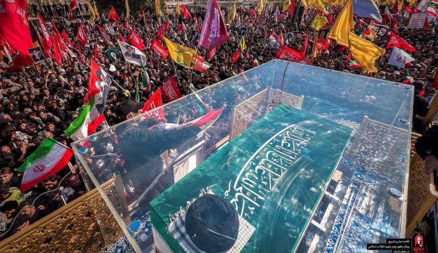 مشارکت بیش از ۲.۵ میلیون نفر در مراسم تشییع رهبر شهید انقلاب اسلامی در نجف 