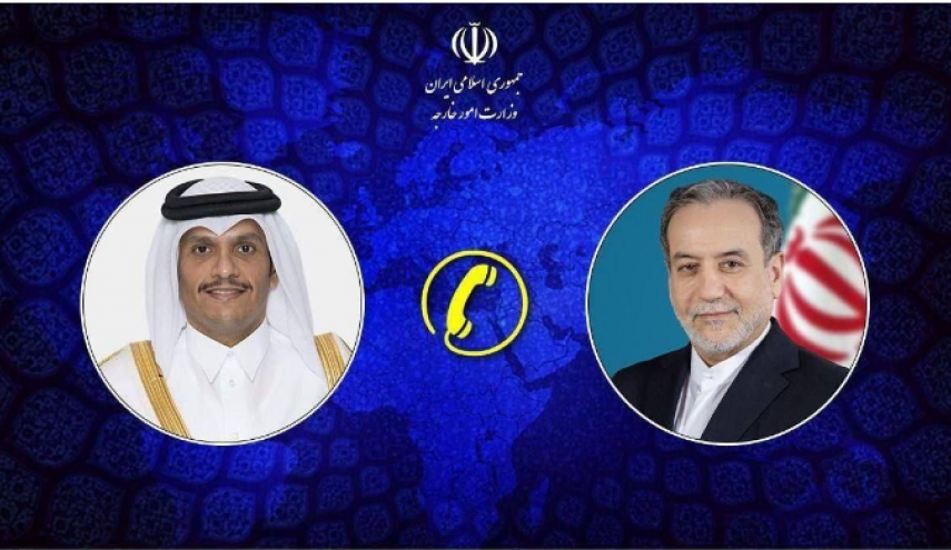 گفت وگوی تلفنی وزرای امور خارجه جمهوری اسلامی ایران و قطر