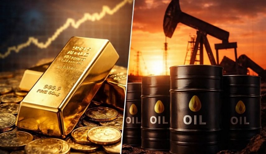طلا پایین، نفت بالا؛ نوسان در بازارهای جهانی

