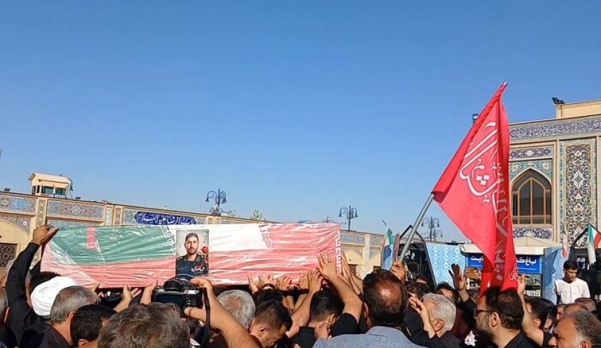پاسدار دلاور خلیج فارس در آغوش خاک کوار آرام گرفت