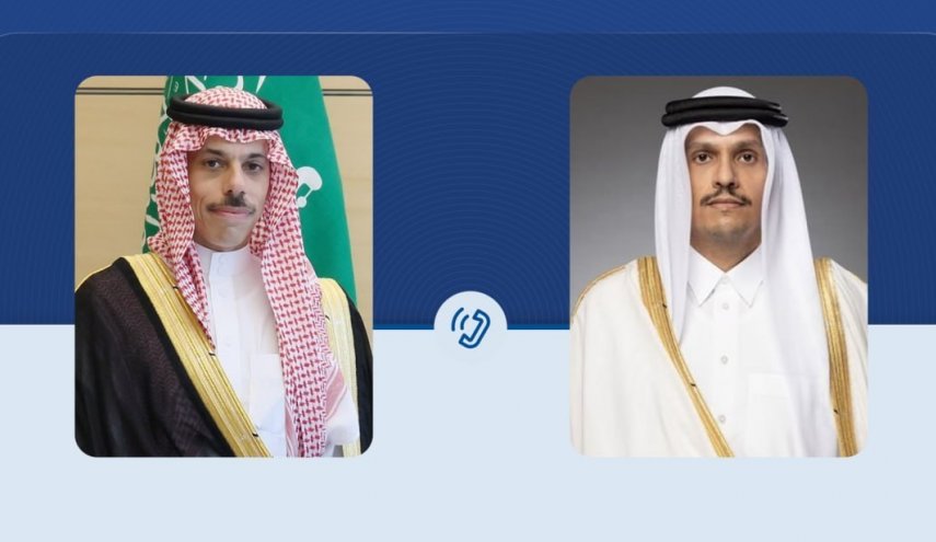 گفت‌وگوی وزرای خارجه قطر و عربستان در مورد کاهش تنش در منطقه