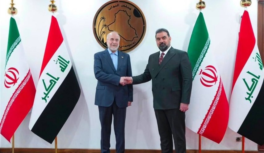 قاليباف يلتقي الحلبوسي في بغداد ويؤكد: أمريكا تقف وراء أزمات المنطقة