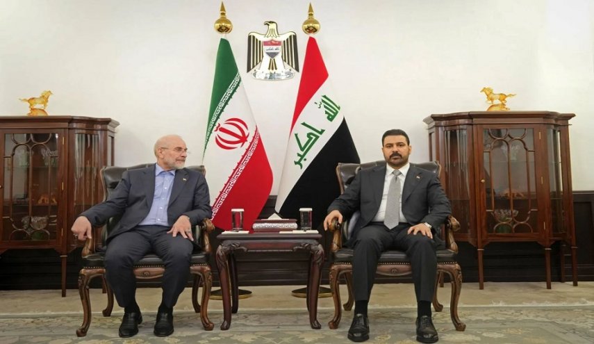 قاليباف من بغداد: تعزيز العلاقات مع العراق أولوية لطهران