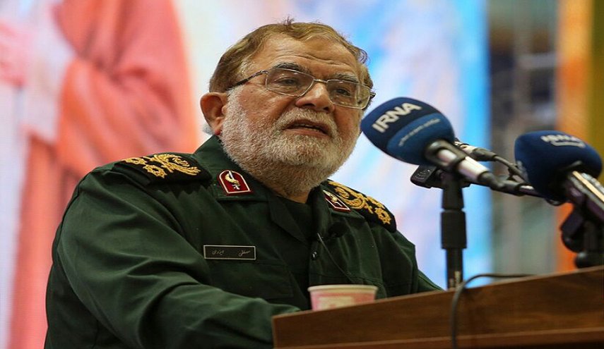 اللواء إيزدي: قواتنا المسلحة تفرض سيطرة كاملة على مضيق هرمز