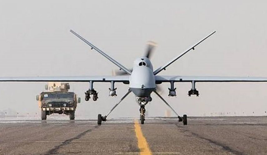 إسقاط مسيّرة أمريكية من طراز MQ-9 في اجواء جزيرة قشم