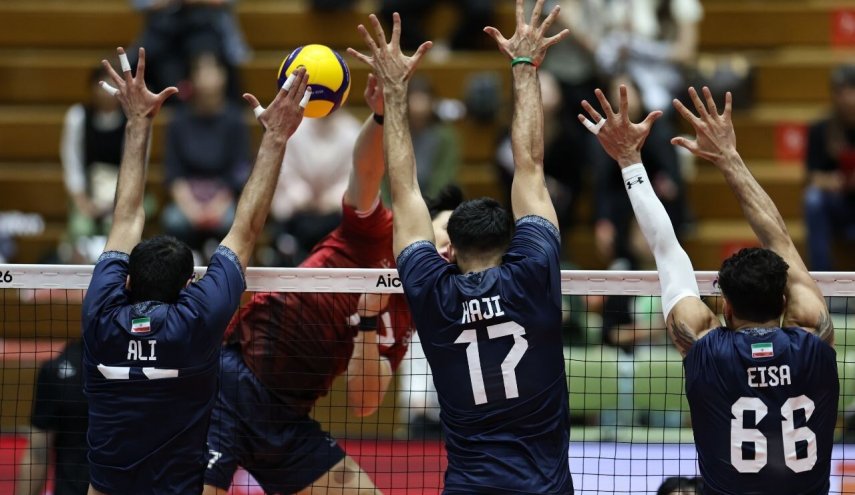 منتخب ايران لكرة الطائرة يتوج بذهبية الألعاب الآسيوية 2026