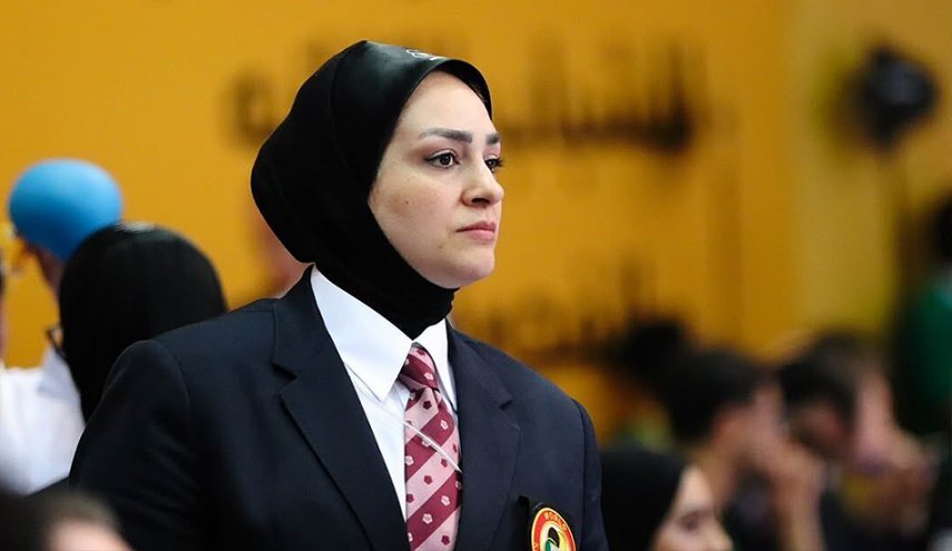 حكمة إيرانية تشارك في تحكيم بطولة العالم للكاراتيه